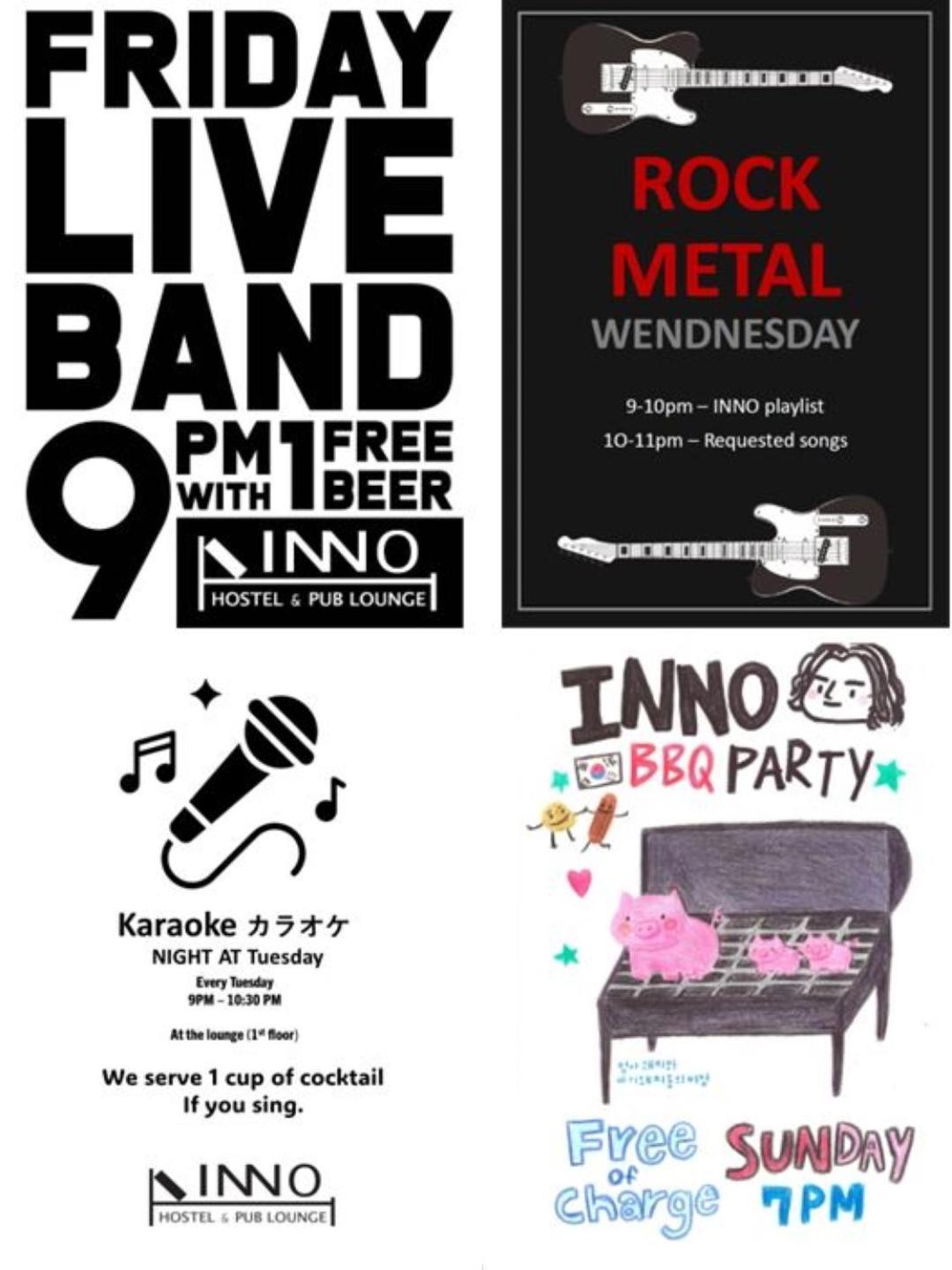 Inno Hostel & Pub Lounge Hongdae 서울특별시 외부 사진